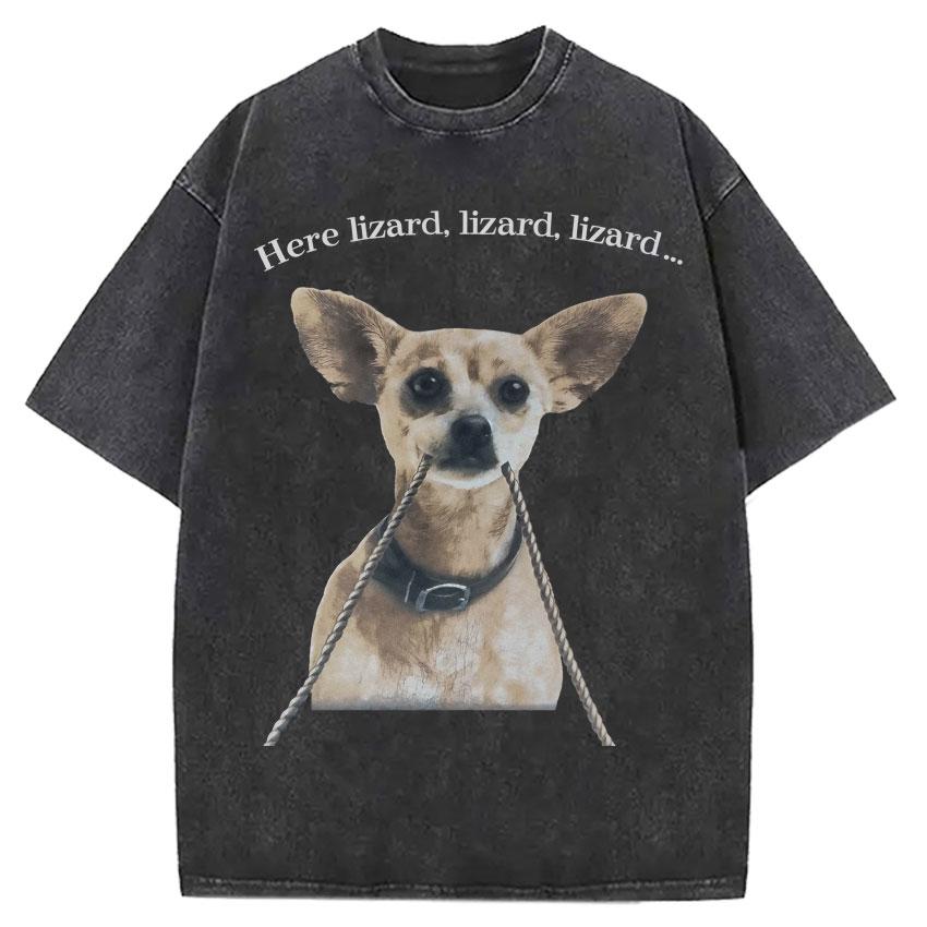 

Vintage Funny Dog Graphic TShirt for Men Retro s Bootleg High Quality Oversized Washed Cotton Casual Streetwear Teenagers Tee S