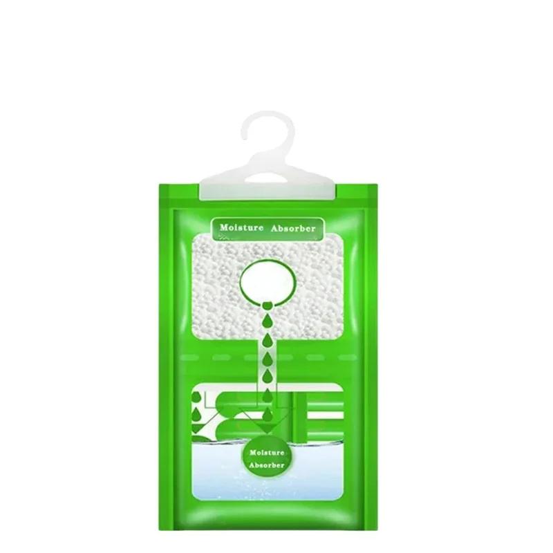 

Moisture Absorber Hanging Bag Household Wardrobe Closet Desiccant Absorbent Dehumidizer Home Bedroom Wardrobe Anti Damp Mildew 13.6x12.2x0.5cm