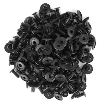 Kotflügel Stoßfänger Clips, 100 Stück Auto Kunststoff Nietbefestiger Druckclips 6mm Lochdurchmesser Befestiger