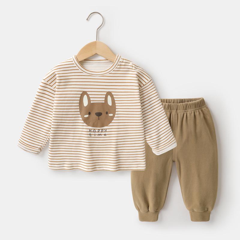 

Детский пижамный комплект из двух частей Kaka Panda на весну и осень