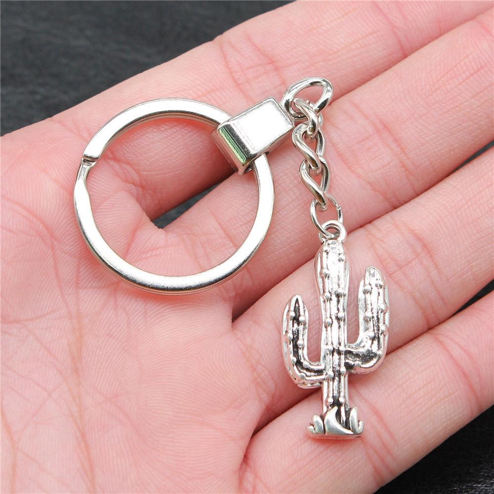 Tree of Life Nature Growth Pendant Antique Bronze Metal Keychain Trendy Gift for Nature Lovers