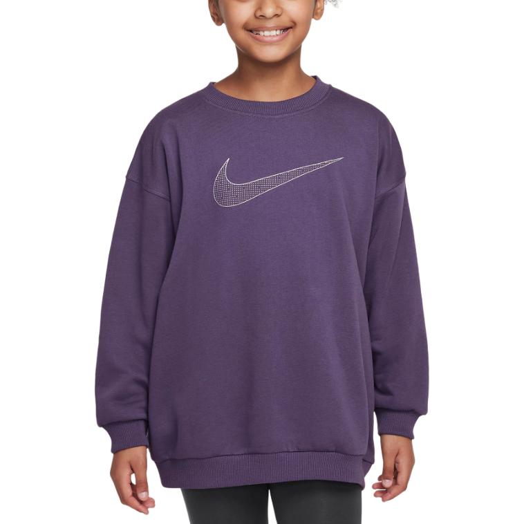 

Nike Kids Sweatshirts Crew Neck Moderate HM6527-573 L