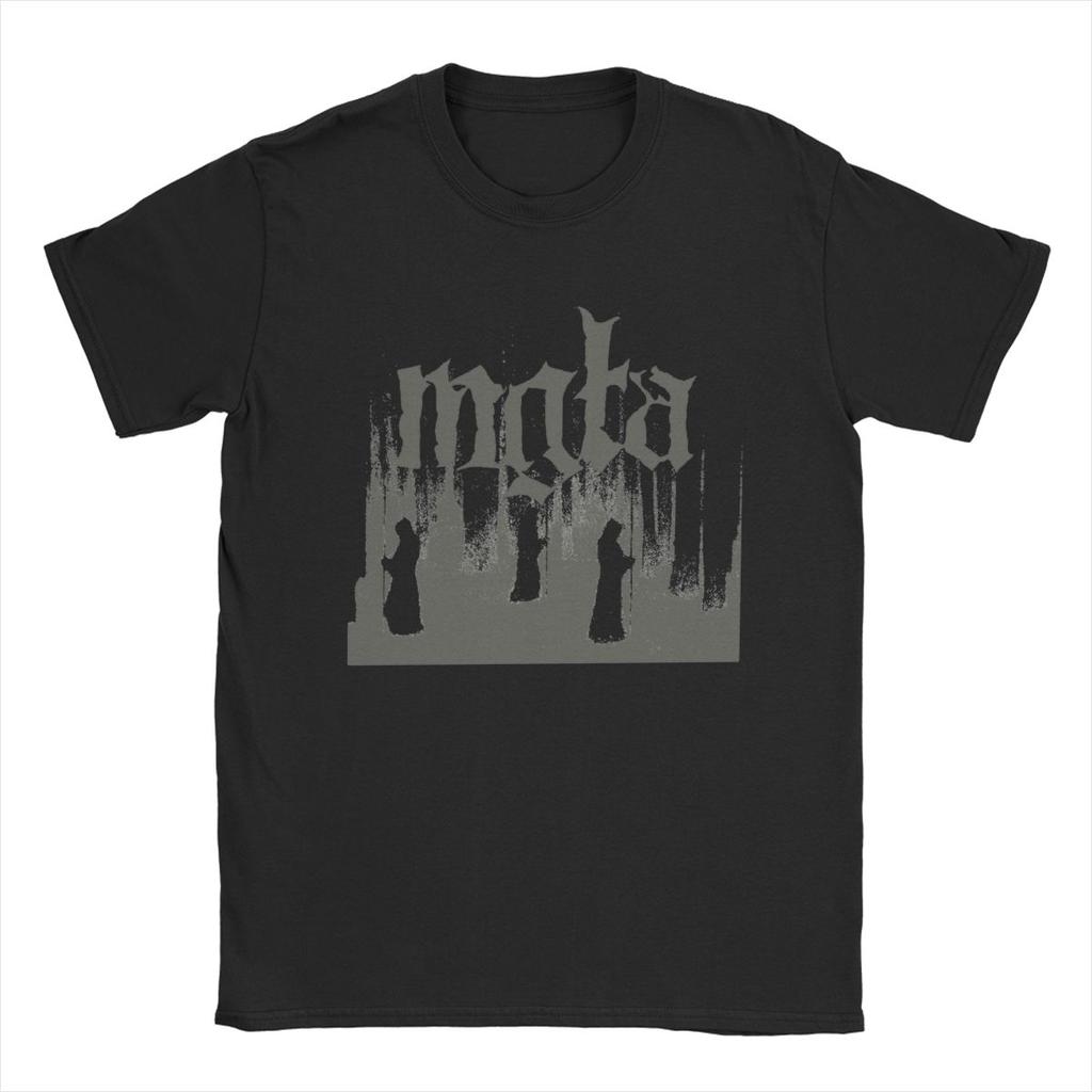 T-Shirts for Men Band Novelty Pure Cotton Tee Shirt Round Collar Short Sleeve T Shirts 5XL Clothing