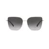 MICHAEL KORS Temple Logo Design Metal Irregular Shape Sunglasses Women's Gold
