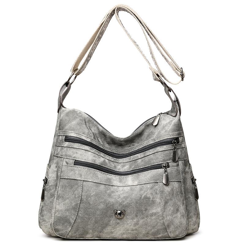 Multi Pocket Versatile Single Shoulder Crossbody Bag