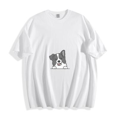 Peek-a-Pup T-Shirt - Verspieltes Hunde-Design Unisex T-Shirt