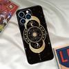 Galaxy Moon Stars Phase Totem Art Phone Case For iPhone 17 16 15 13 12 11 14 Pro Max 16 Plus 12 13 Mini 16e 17 Air Funda Cover