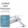 10Pcs Pull Ring Square Locking Pin Square Shaft Quick-Release Pin  Auto Car Trailer