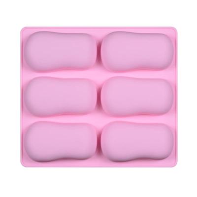 Backen Diy 6-verbundene handgemachte Seifenform