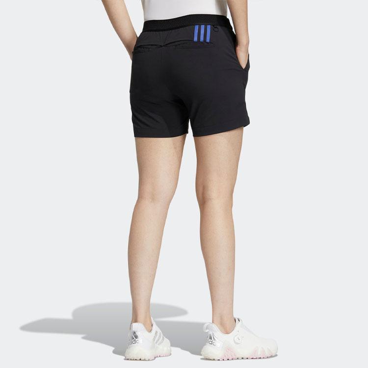 Adidas Logo Straight Regular Shorts Women Shorts Black HT0069