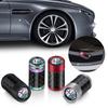  DCQFJ1 For Alfa Romeo 4Pcs Aluminum Alloy Car Tire Valve Cap Auto Wheel Accessories For Alfa Romeo Giulietta Giulia GT Mito Brera F1 St