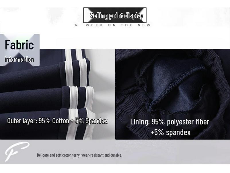 Donkerblauwe fluwelen gevoerde schoolbroek voor kinderen voor Herfst/Winter