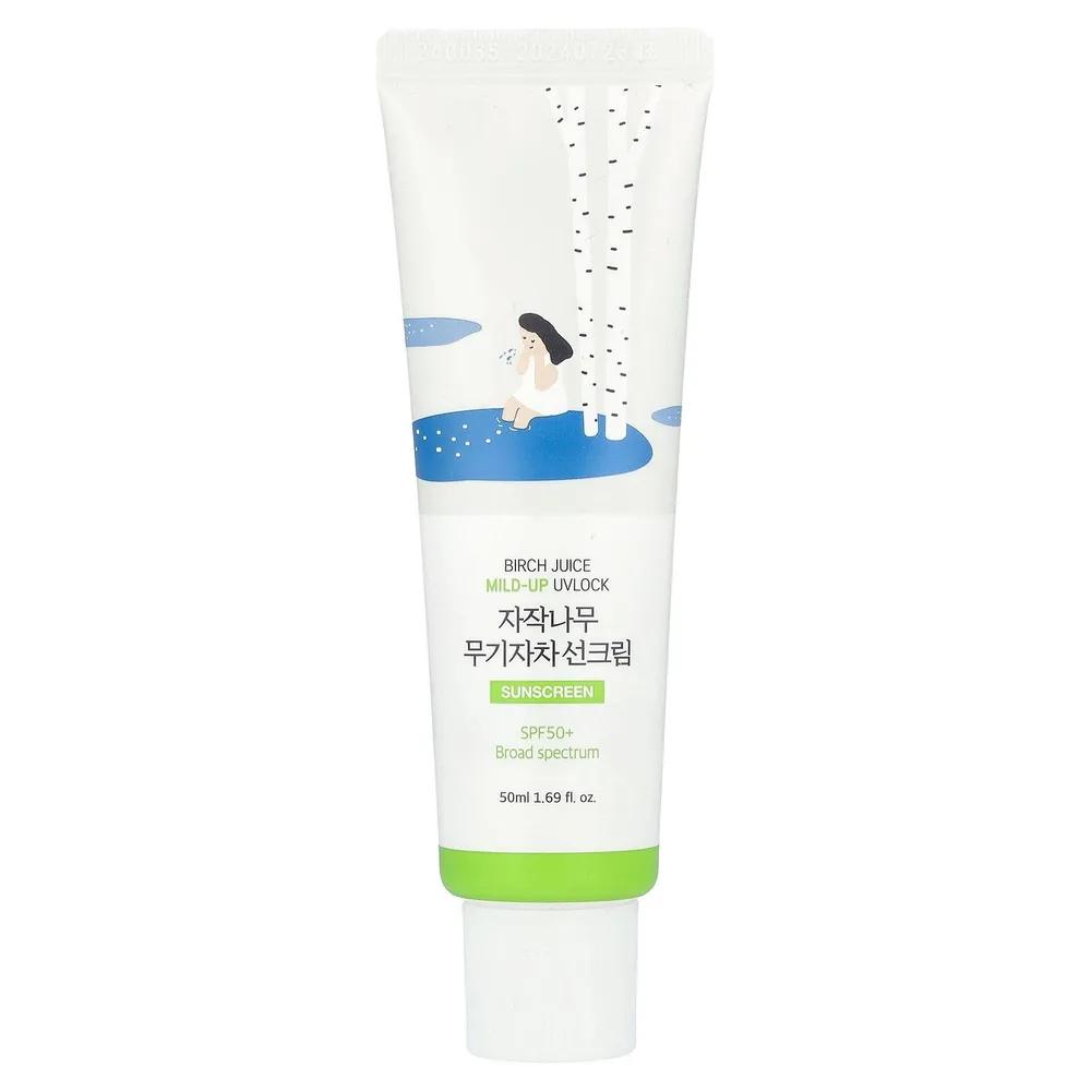 Round Lab, Birch Sap Mild Up UVlock, Sunscreen, SPF50+, 50ml (1.69 fl oz) Lab