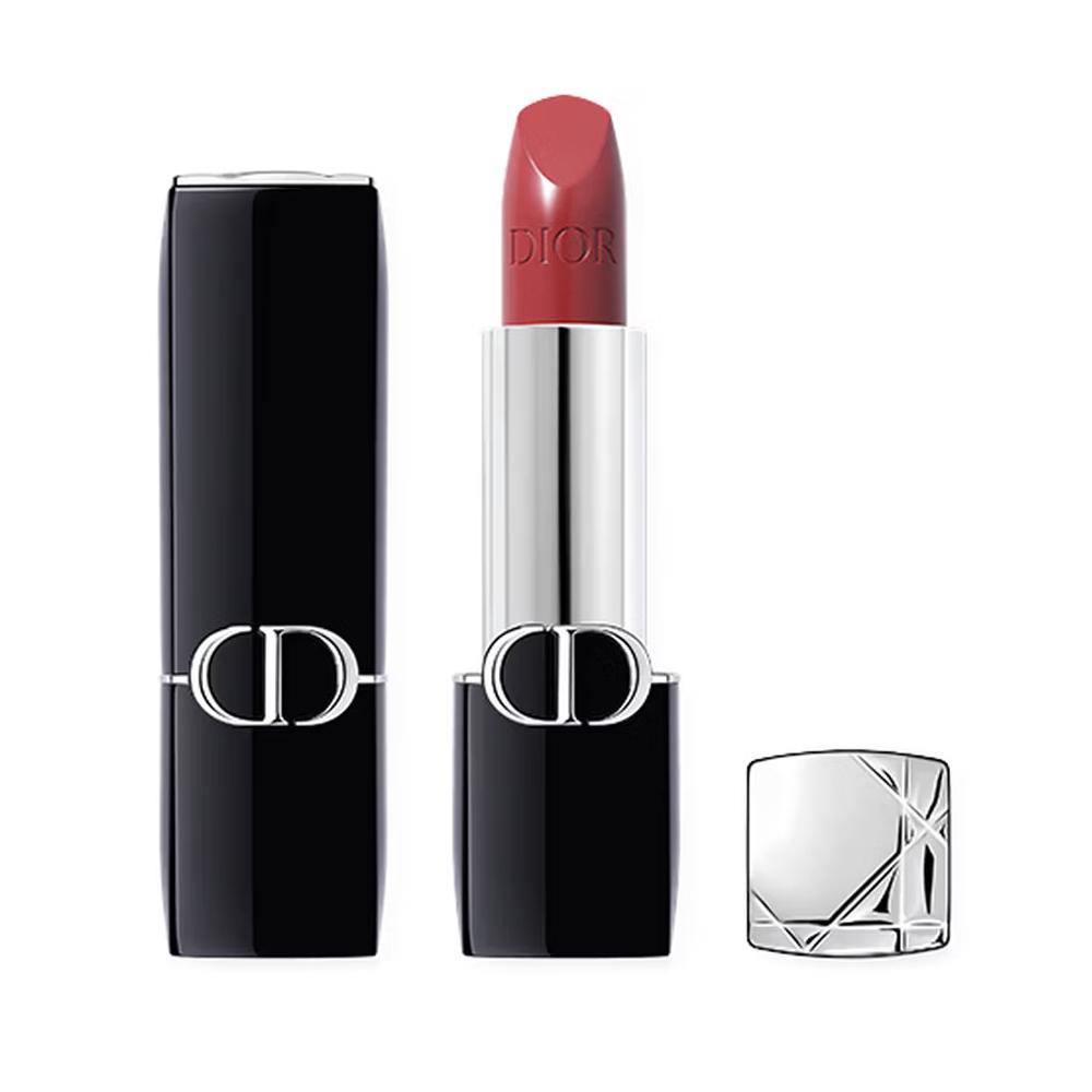 Dior Rouge Dior 720 ICONE Сатиновая - Теплая Палисандровая Увлажняющая Помада красный