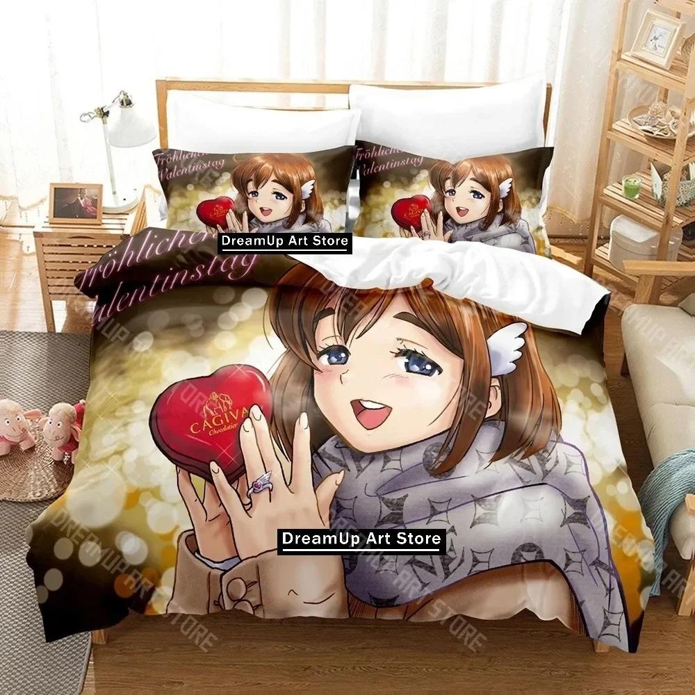 3D Print Bakuman Bedding Set Single Twin Full Queen King Size Bed Set Adult Kid Bedroom Duvetcover Sets 3D Print Anime Bed Sheet