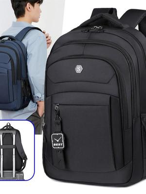 Men's Multi-Pocket Laptop Backpack for Business Trips – Comfortable, Large Capacity with Casual Style