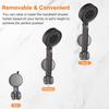 1-4PCS Suction Cup Shower Head Holder ABS Adjustable Strong Adhesive Universal Shower Head Support Reusable No Trace Waterproof
