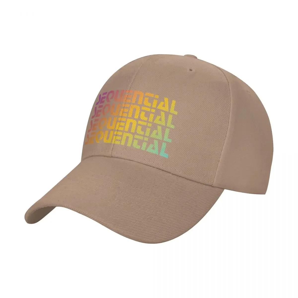 

Rainbow Sequential Baseball Cap designer cap mens big size hat Caps Women Mens