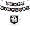 38 buc. Petrecere Tematică Star Wars Includ Banner Topper Tort Baloane