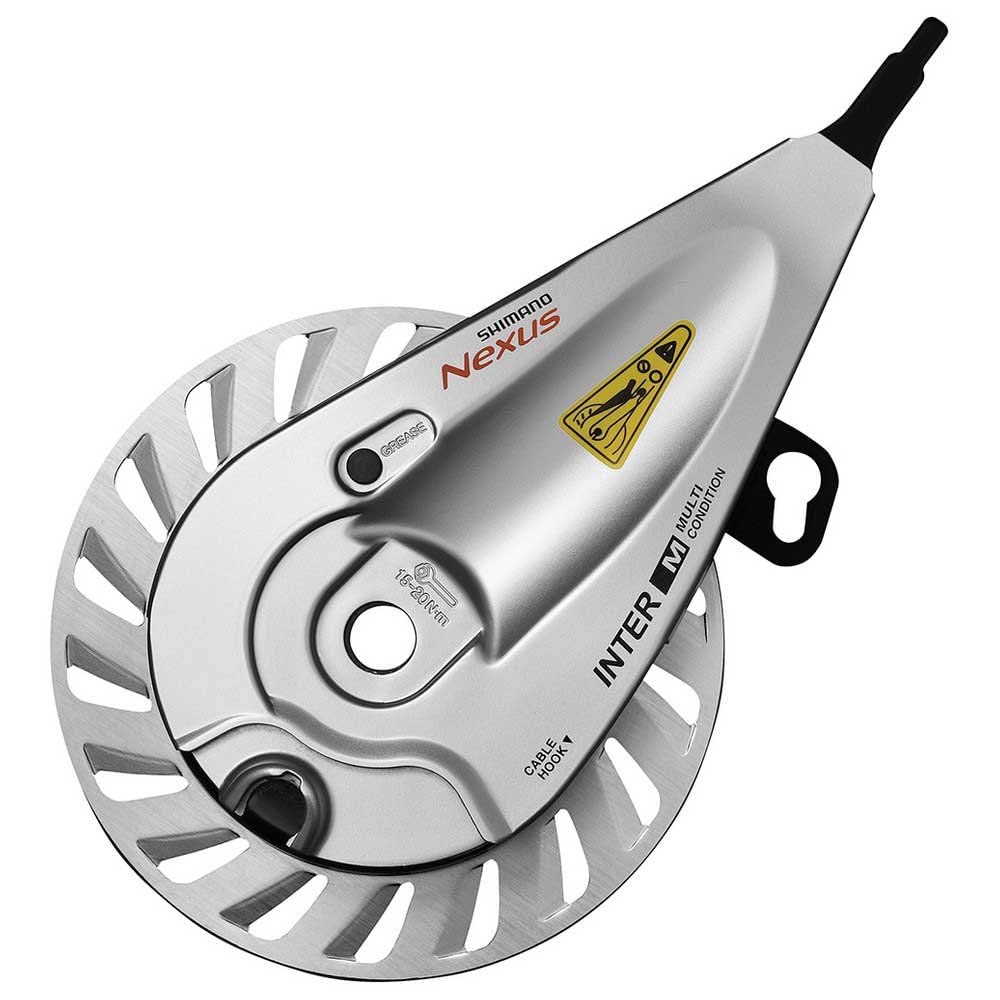 Shimano BR-C3000 Front Roller Brake, 122mm Cooling Fins, Standard Braking Force, Includes 3.5mm Nut (M9)