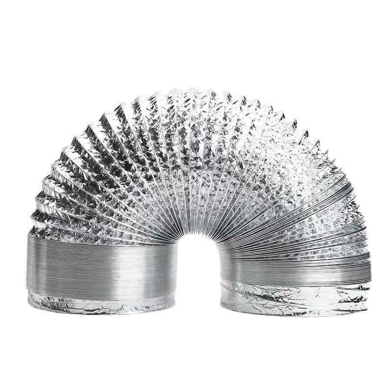 Double-Layer Steel Wire Reinforced Flexible Aluminum Duct
