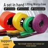 Durable Polyester Lifting Sling: 3, 5, 10 Ton Capacity Tow & Crane Strap