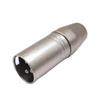3.5mm Female to 3-Core XLR Male Audio Adapter for Microphone
