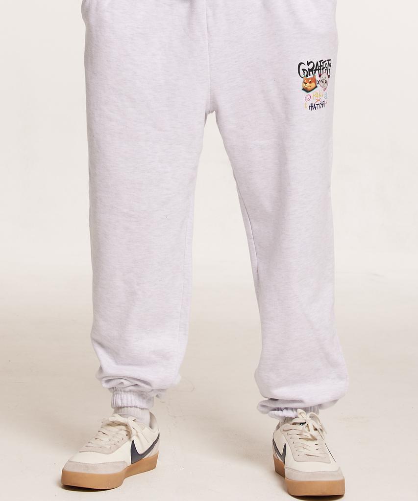 CREAM SODA LAB [Double Jd] Paku X Hatcat Jogger Pants Melange