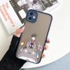 Custodia per telefono divertente anime giapponese Totoro per iPhone 11 12 13 14 Pro Max XR X 8 7 Plus Pro XS Mini Custodie con sensazione di pelle Copertura in silicone