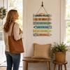 Garden wooden hanging decoration