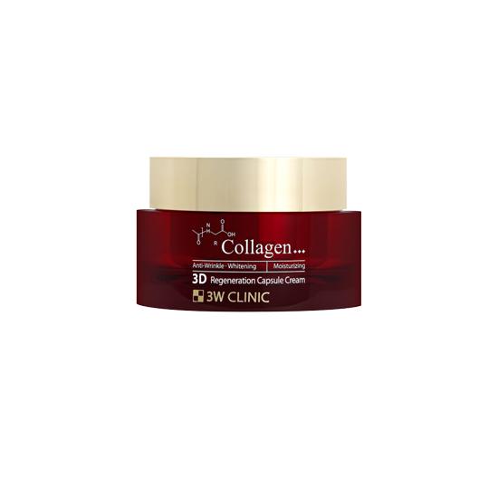 3w Clinic Collagen 3D Regeneration Capsule Serum 55g, Capsule Cream 55g  (7 Options)
