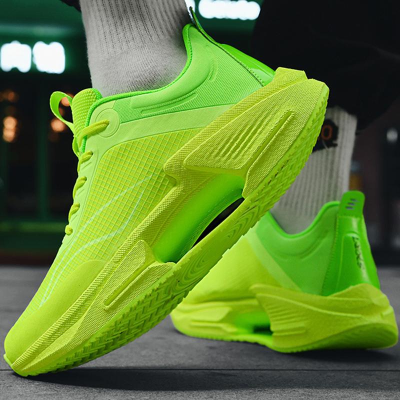 2025 Nové pánské ležérní boty Módní nové tlumicí běžecké boty Protiskluzové silné podrážky Outdoorové tréninkové sportovní boty pro muže