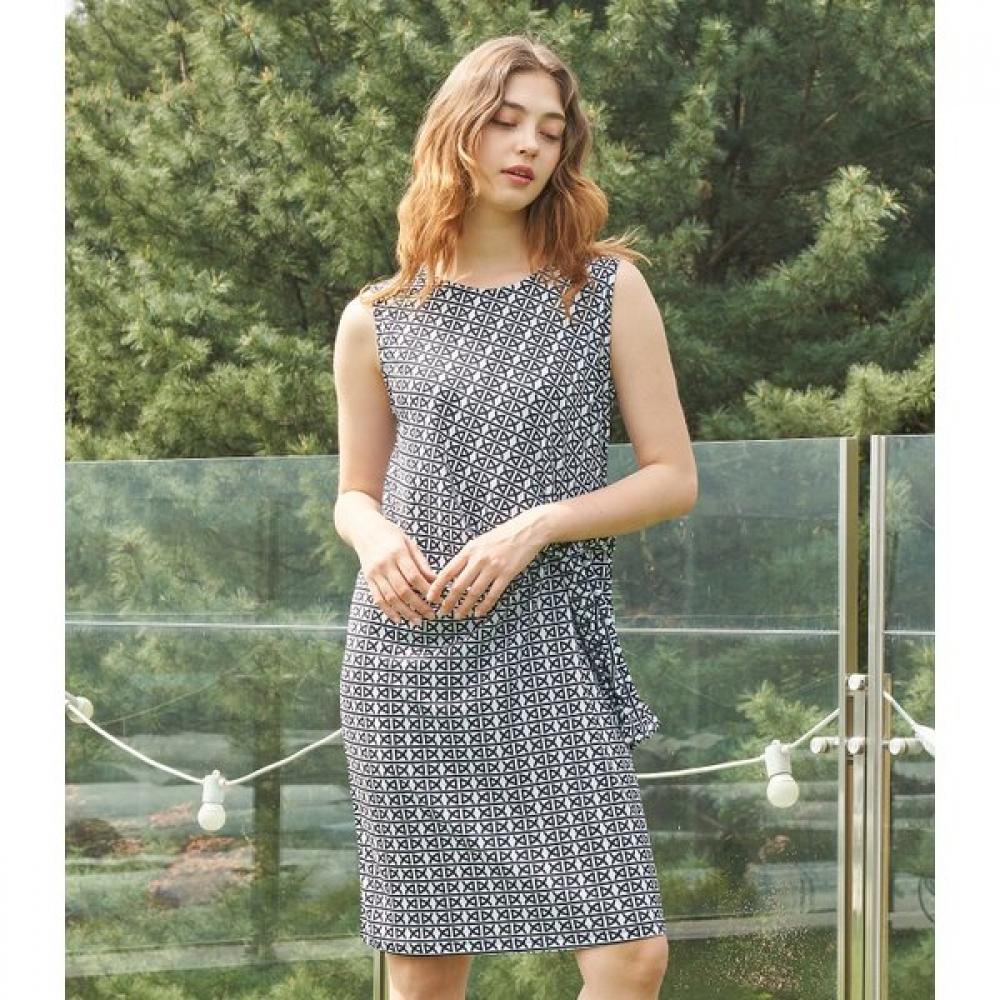 Lipbbam Creora Nelly Jersey Tie Sleeve Dress Ldm55cn01