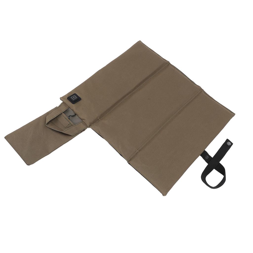 Heated Seat Cushion Polyester Comfortable Portable Folded Heated Seat Pad for Indoor Outdoor OD