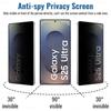 2PCSAnti Spy SAMSUNG S26 S25 S24 S23 PLUS/ FE/ ULTRA Tempered Glass Screen Protector Anti Spy Privacy Glass Full Cover Premium Quality - Full Cover
