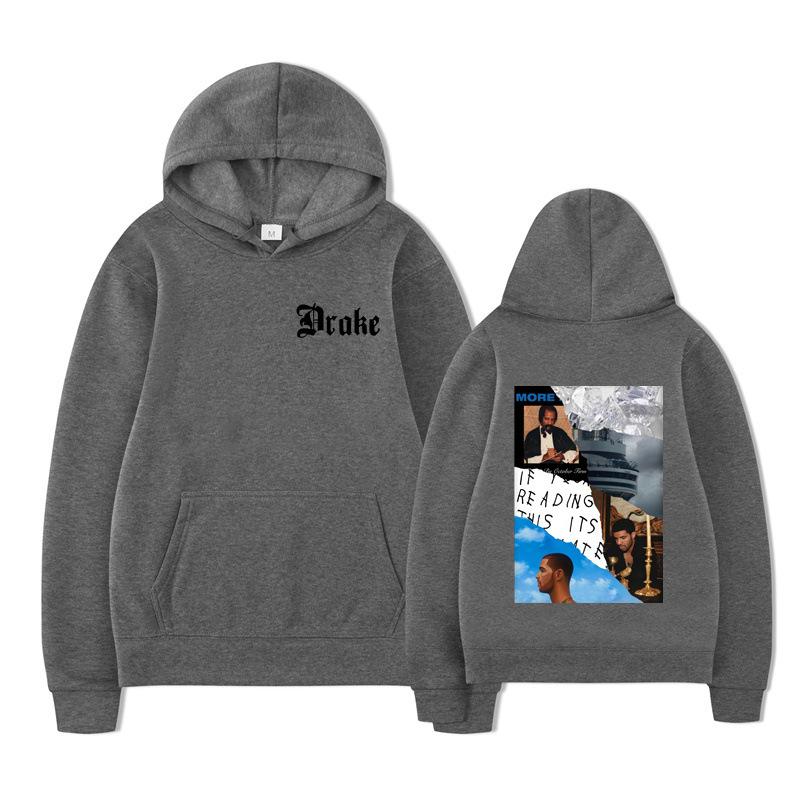 Rapper Drake Hudební Album Obal Grafické Mikiny Pánské Mikiny s Dlouhým Rukávem Dámské Streetwear Pulovry Sudaderas