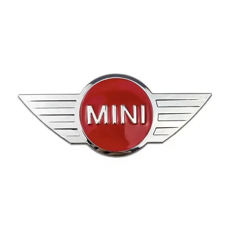 15.1x6.5cm Cache Emblème Arrière Avant pour Voiture pour MINI JCW F54 F55 F56 F60 R50 R52 R53 R56 R57 R58 R60 CLUBMAN COUNTRYMAN Emblème qclyn77
