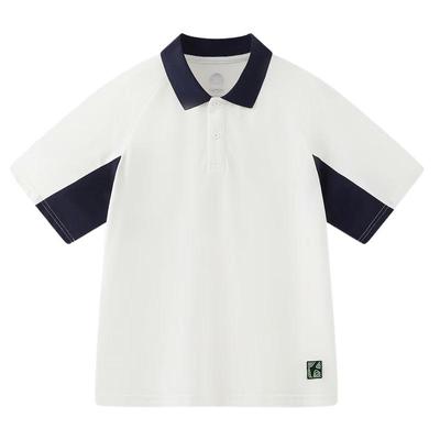 MQD Lässiges Polo-T-Shirt mit kurzen Ärmeln für Jungen