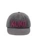 Kuko Logo 6-Panel Cap_Gray Pink
