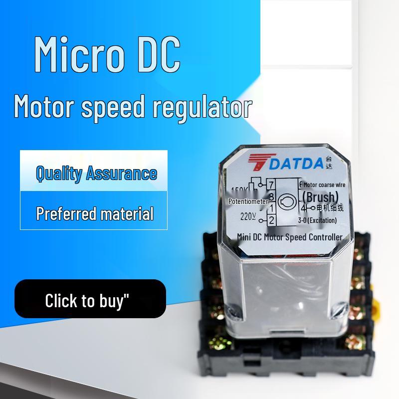 

Delta Micro DC Motor Speed Controller 900, 8-pin, 220V Continuous Sealing Machine Speed Controller