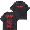 Rapper Bad Bunny Tour  Debi Tirar Mas Fotos DTMF Merch Tshirt Unisex Fashion  Summer ONeck Tee Hip Hop Vintage Washed Tshirts