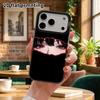 Phone Case: 2D Flat, Fits iPhone 18, 17, 16, 15, 14, 13, 12Pro Protective Case, Red-eyed Girl, Perfect Christmas and Halloween Holiday Gift