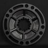 Light weight Round Tapers Crankset Chainwheel Aluminum Alloys Cranks Bike Part for Enhancing Cycling Efficiency