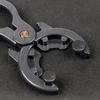 Gas Valve Wrench, 3 in 1 Multifunctional Can Opener Walnut Tank Wrench