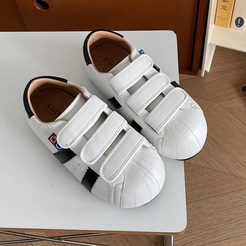 Fashion Women's Casual Shoes 2025 Autumn New Fashion Vintage Non Slip Soft Sole Flats Lightweight Comfortable Luxury Vulcanized Shoes