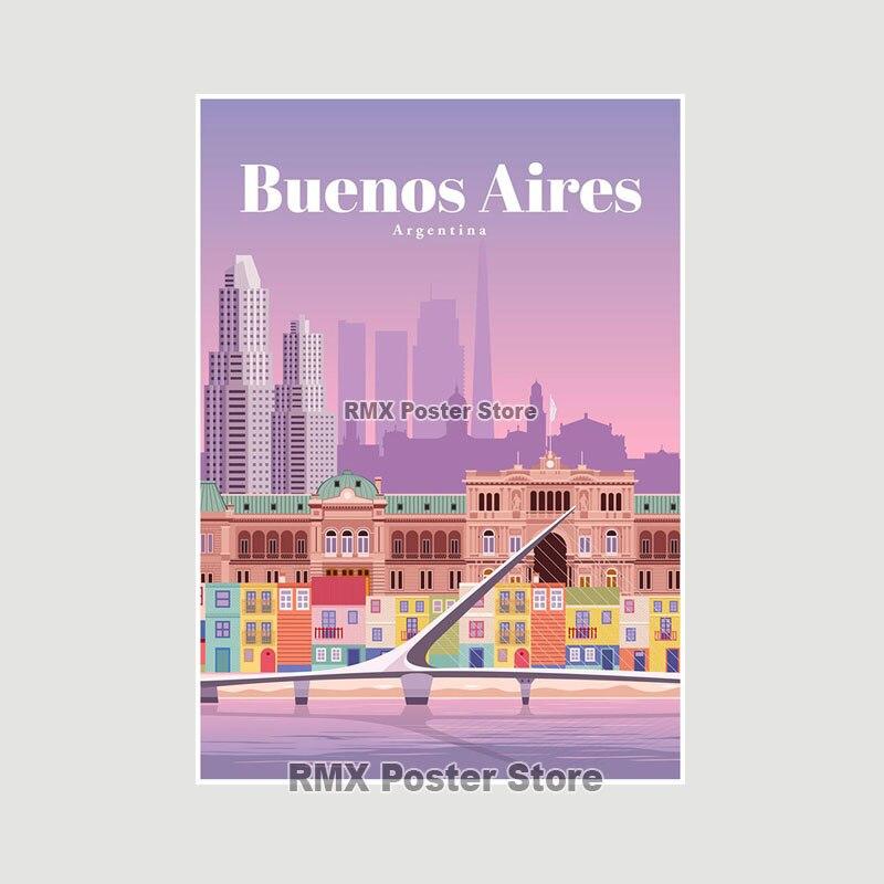 World Travel Minimalist  Posters New York London Paris City Poster White Paper Print Wall Art Decoration Picture Home Cafe Decor