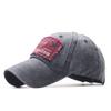 Spring and Autumn Retro Hong Kong Style Washed Cotton Embroidery Alphabet Baseball Cap Men's and Women's Casual Youth Cap Tide