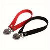Mode Gothic Punk Stil Gebunden Pfirsich Herz Liebesschloss Halsband Halskette Halsband Mit Schlüsselbein Halskette Für Geburtstag Liebhaber Geschenk