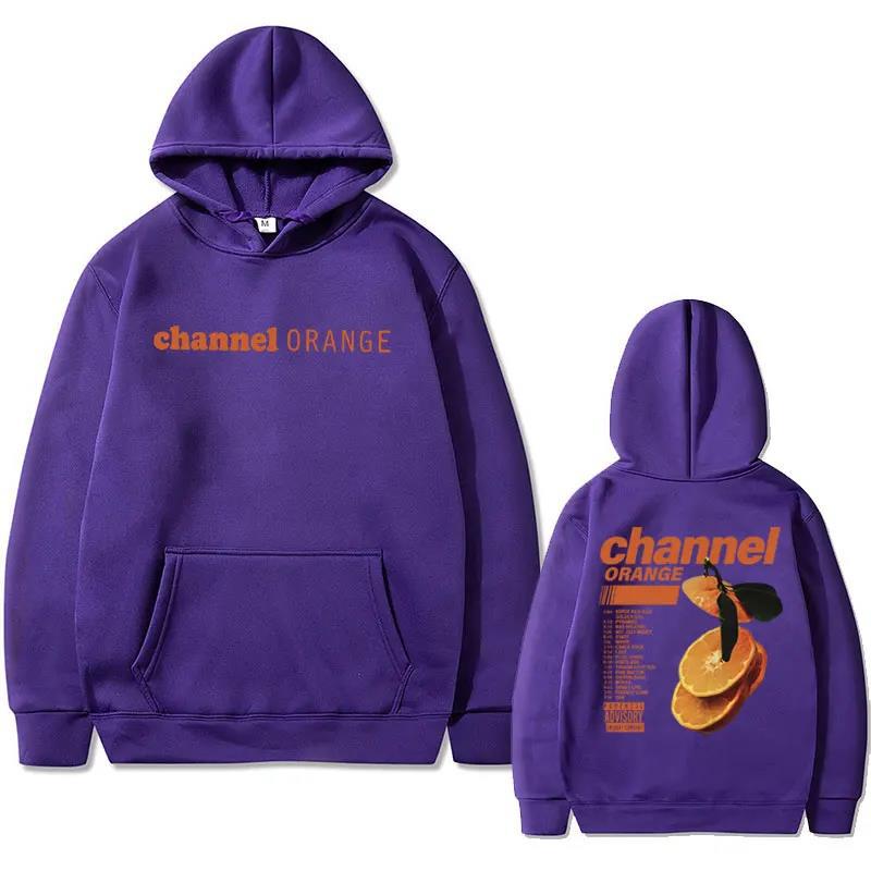 Felpa Rapper Frank Channel Orange Pattern Oceano Tempo Libero