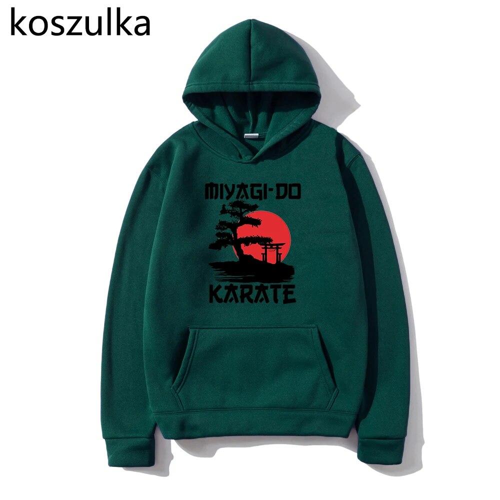 Unisex Miyagi Do Karate Hoodies New Spring Autumn Sweatshirts Women Unisex's Casual Japanese Streetwear Top Anime Karate Hoodies